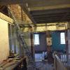 Carpentry in progress - View of landing during loft conversion