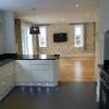 kitchen fitted and open plan area renovated totally from start to finish by us