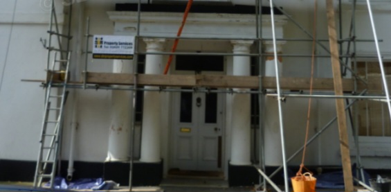 Image of a home renovation project managed by SBR Property Services in Exeter